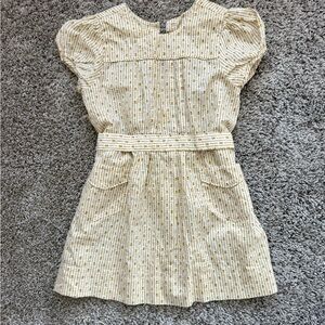 Soor Ploom Ismay Organic Cotton Dress in Ecru NWOT